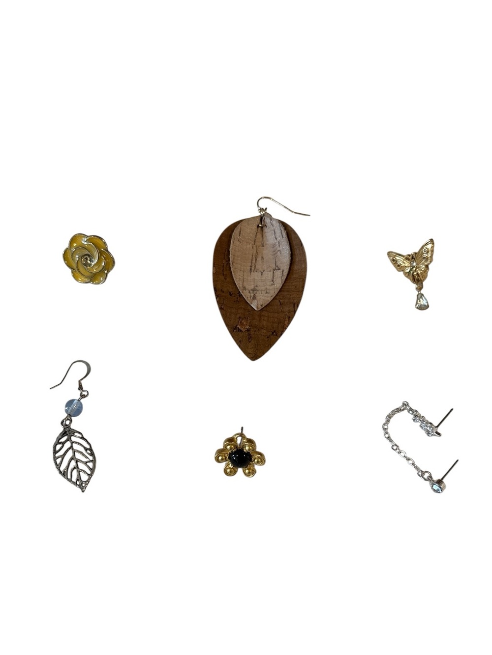 Natured Themed Vintage Earrings